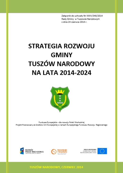 Strategia Rozwoju Gminy Tuszów Narodowy na lata 2014-2024